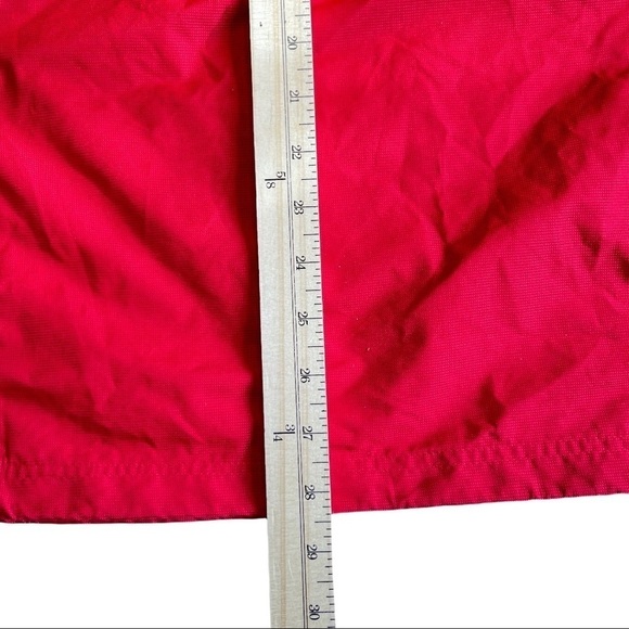Rawlings Men’s 1/4 Zip Short Sleeved Red Wind Breaker Jacket - Picture 10 of 10